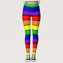 Leggings El arcoiris del orgullo LGBT de lesbianas