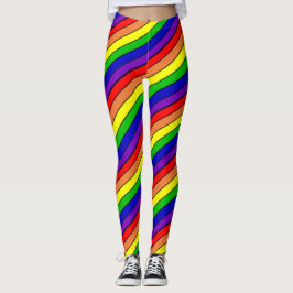 Leggings El arcoiris del orgullo LGBT de lesbianas