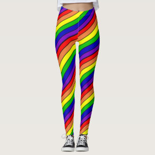 Leggings El arcoiris del orgullo LGBT de lesbianas