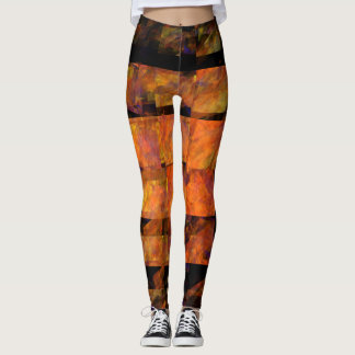 Leggings El arte abstracto de la pared