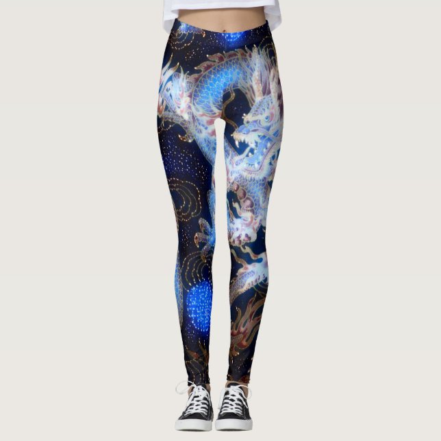 Leggings El arte celestial chino más popular de la fantasía (Anverso)