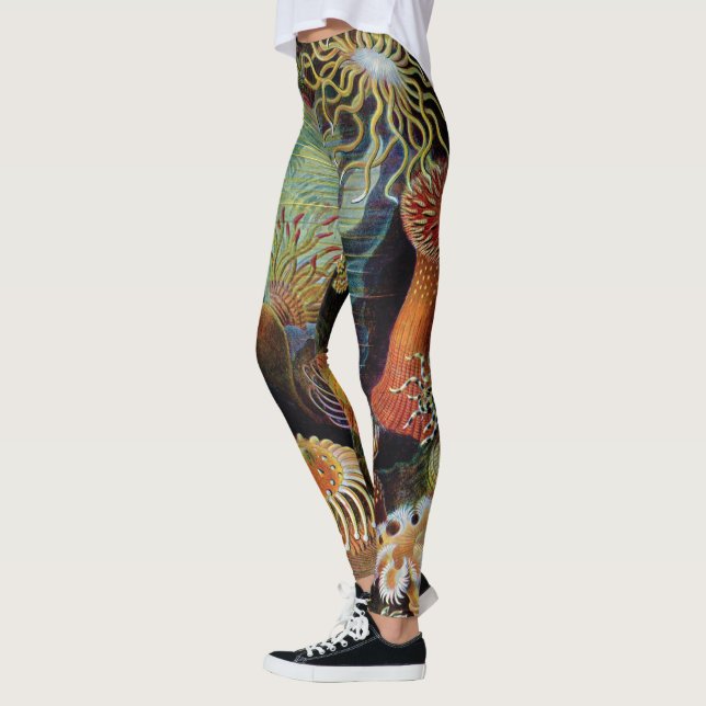 Leggings El arte de la naturaleza de Ernst Haeckel (Izquierda)