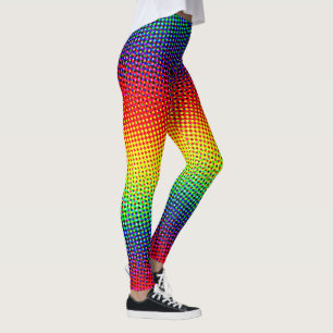 Leggings El arte pop hace el orgullo gay brillante en el ar