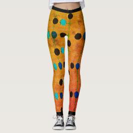 LEGGINGS EL ARTISTA JAPONÉS KORIN PATTERN IMPRESIONA LEYES