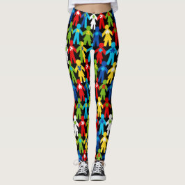 Leggings El autismo puzzle Piece Concienciar a la gente
