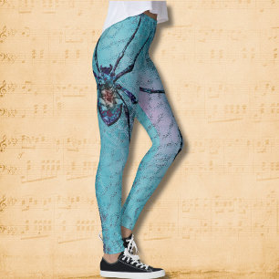 Leggings El ávido de Arachne: La araña familiar