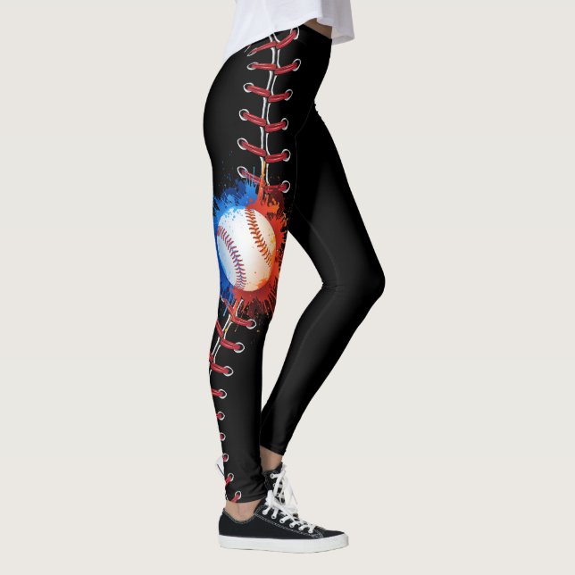 Leggings El béisbol cose la estación 2018 (Derecha)