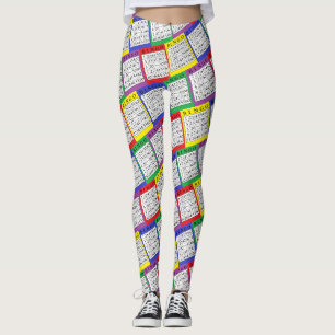Leggings El BINGO carda las polainas de las mujeres