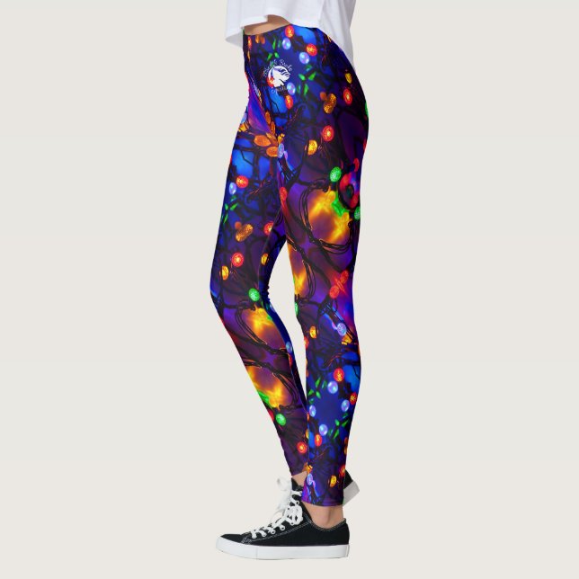Leggings El Blonde y rompió - las polainas modeladas - el (Izquierda)