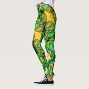 Leggings El Blonde y rompió - las polainas modeladas - el