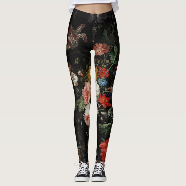 Leggings El Bouquet girado de Abraham Mignon (Anverso)