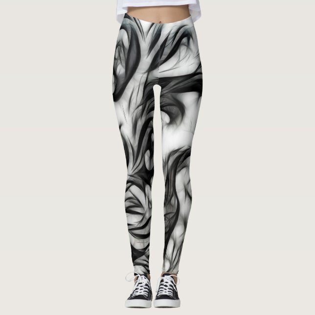 Leggings El brillante inverso floral (Anverso)