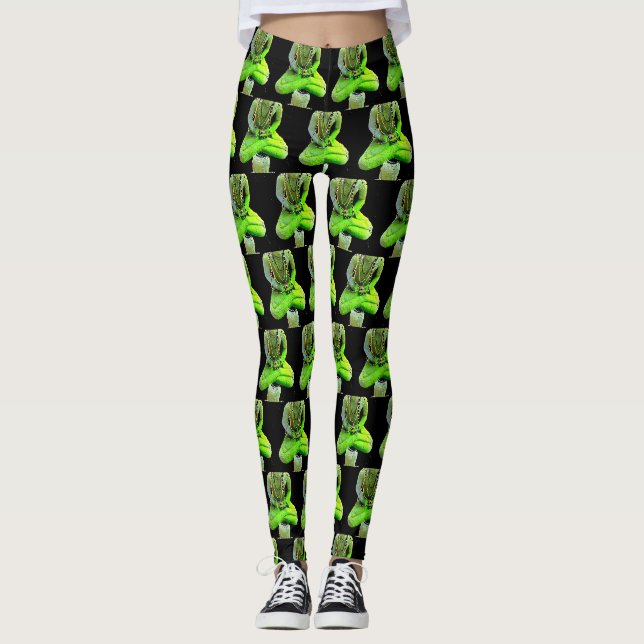 Leggings El Buda Verde Mossy Medita Thunder_Cove (Anverso)