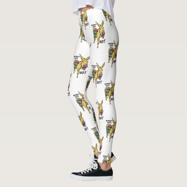 Leggings ¡El burro gracioso dice que no! (Izquierda)