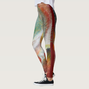 Leggings "El camino a Sazi Runi" por Ramona Walach