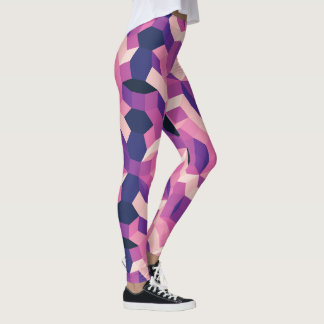 Leggings El camino perdido en rosa y morado