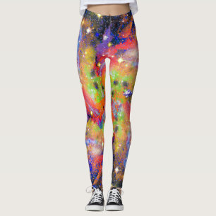 Leggings El Campo Estrella Lustre En Todas Las Piernas De I