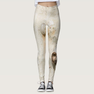 Leggings El camuflaje del plátano tiene un patrón de cortez
