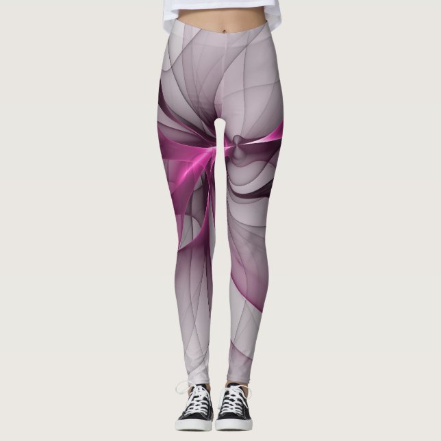 Leggings El caos elegante, el arte contemporáneo abstracto  (Anverso)