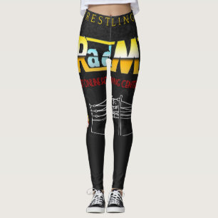 Leggings El centro comercial "80's Wrestling" (lucha 80) Le