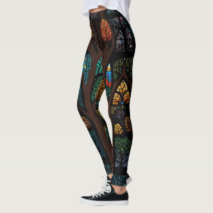 Leggings El Chica del árbol de la vida el poder y el amor