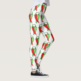 Leggings El Chile rojo o verde personaliza el género femeni