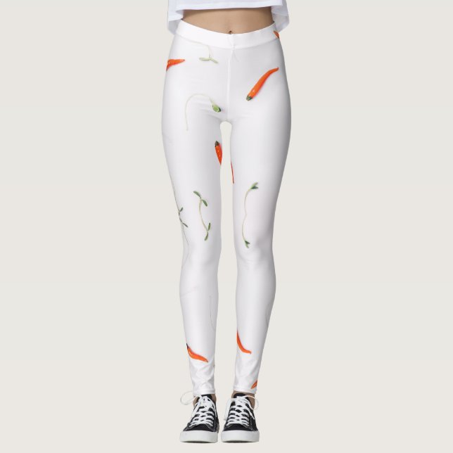 LEGGINGS EL CHILI ROJO. ¡ESTÁ CALIENTE! (Anverso)