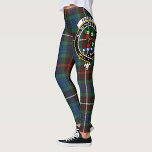 Leggings El clan escocés Fraser Hundiendo al antiguo Escudo