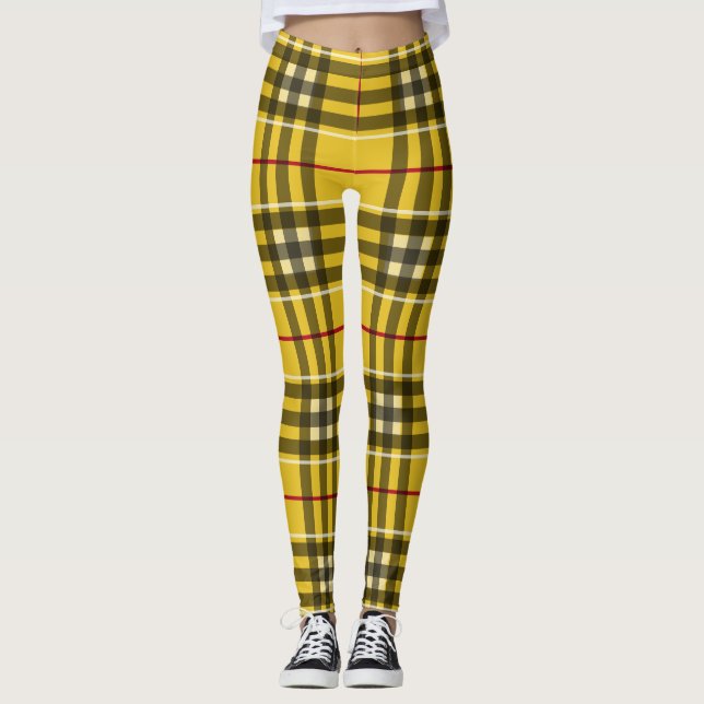 Leggings El clan perfecto MacLeod Plaid (Anverso)