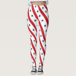 Leggings El Cojín decorativo Blanco II americano más patrió