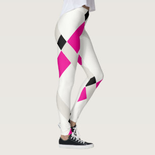 Leggings El color geográfico minimalista bloquea las leyend