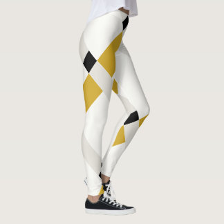 Leggings El color geográfico minimalista bloquea las leyend