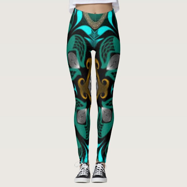 Leggings El cuerpo eléctrico (Anverso)