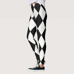 Leggings El ~ del modelo del diamante del ~ del Harlequin