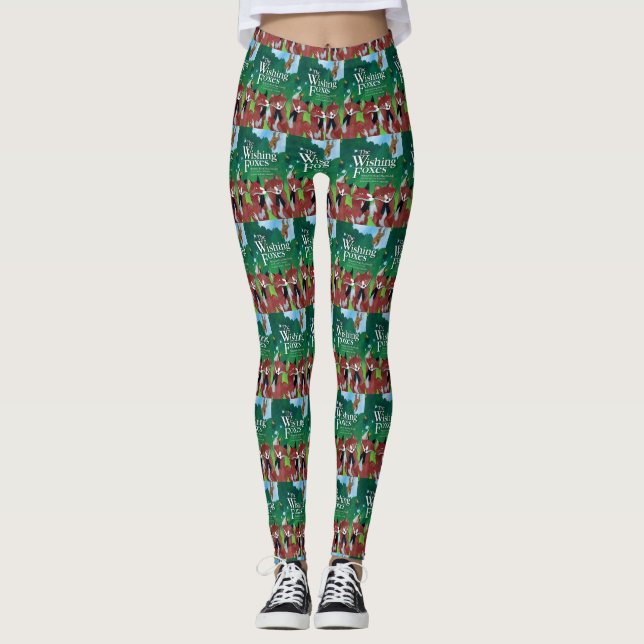 Leggings "El desear Foxes " (Anverso)