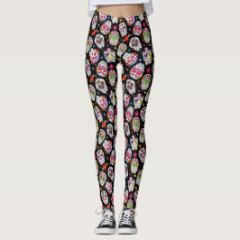 Leggings El Día de las Piernas de Moda Pop Muerta