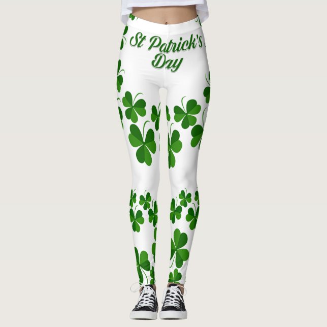 Leggings El Día de San Patricio fue Thunder_Cove (Anverso)