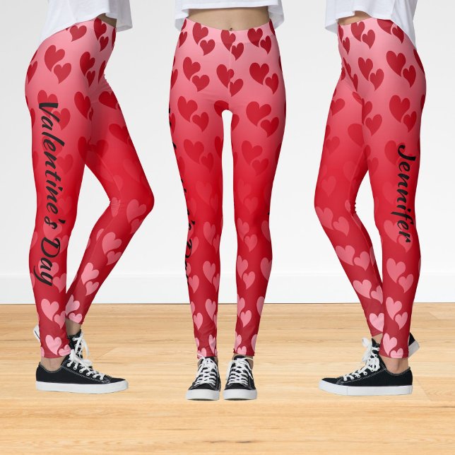 Leggings El día de San Valentín de Gradientes Corazales (Subido por el creador)