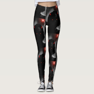Leggings El diablo en tu autorretrato de puerta