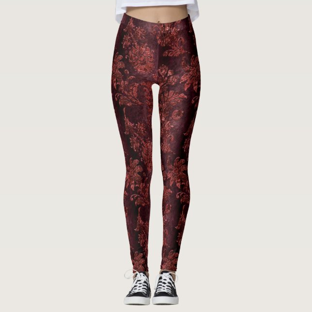Leggings El diseño de la serie Russet Velvet 2 (Anverso)