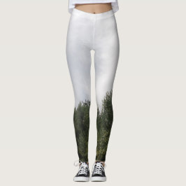 Leggings El diseño ecológico de las damas estira las pierna