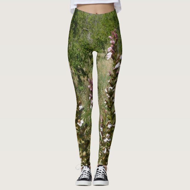 Leggings El diseño ecológico de las damas estira las pierna (Anverso)