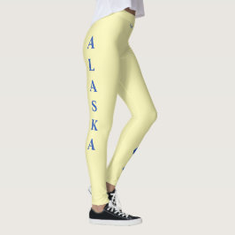 Leggings El estado de Alaska me olvida que no las piernas d