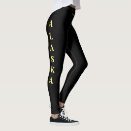 Leggings El estado de Alaska me olvida que no las piernas d