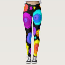 Leggings El estallar de los colores