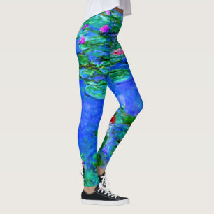 Leggings El famoso cuadro de Claude Monet, Water-Lilies, ro