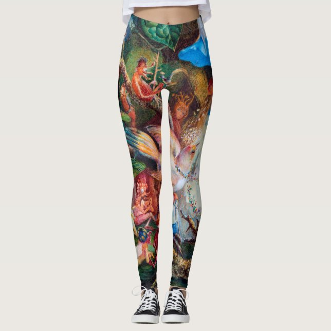 Leggings El favorito de las hadas, John Anster Fitzgerald (Anverso)