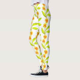 Leggings "El Fiesta Pansy" sobre las piernas (III)