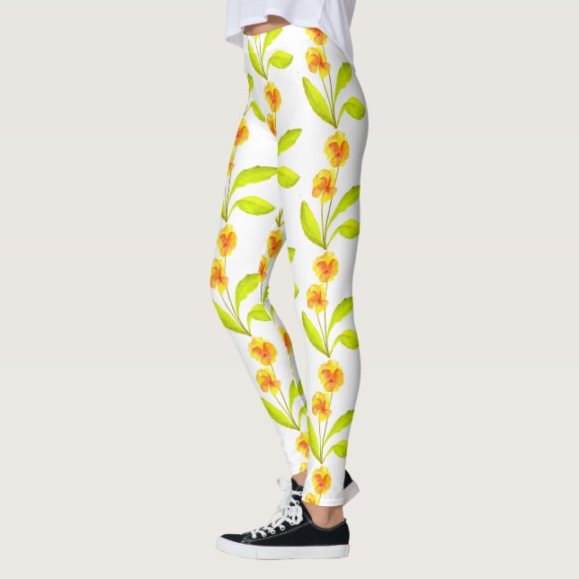 Leggings "El Fiesta Pansy" sobre las piernas (III) (Izquierda)