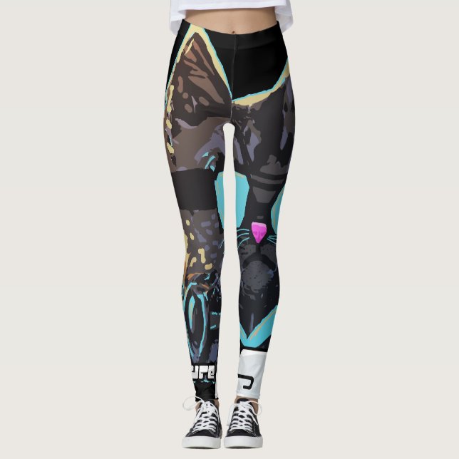 Leggings El futuro es gato (Anverso)